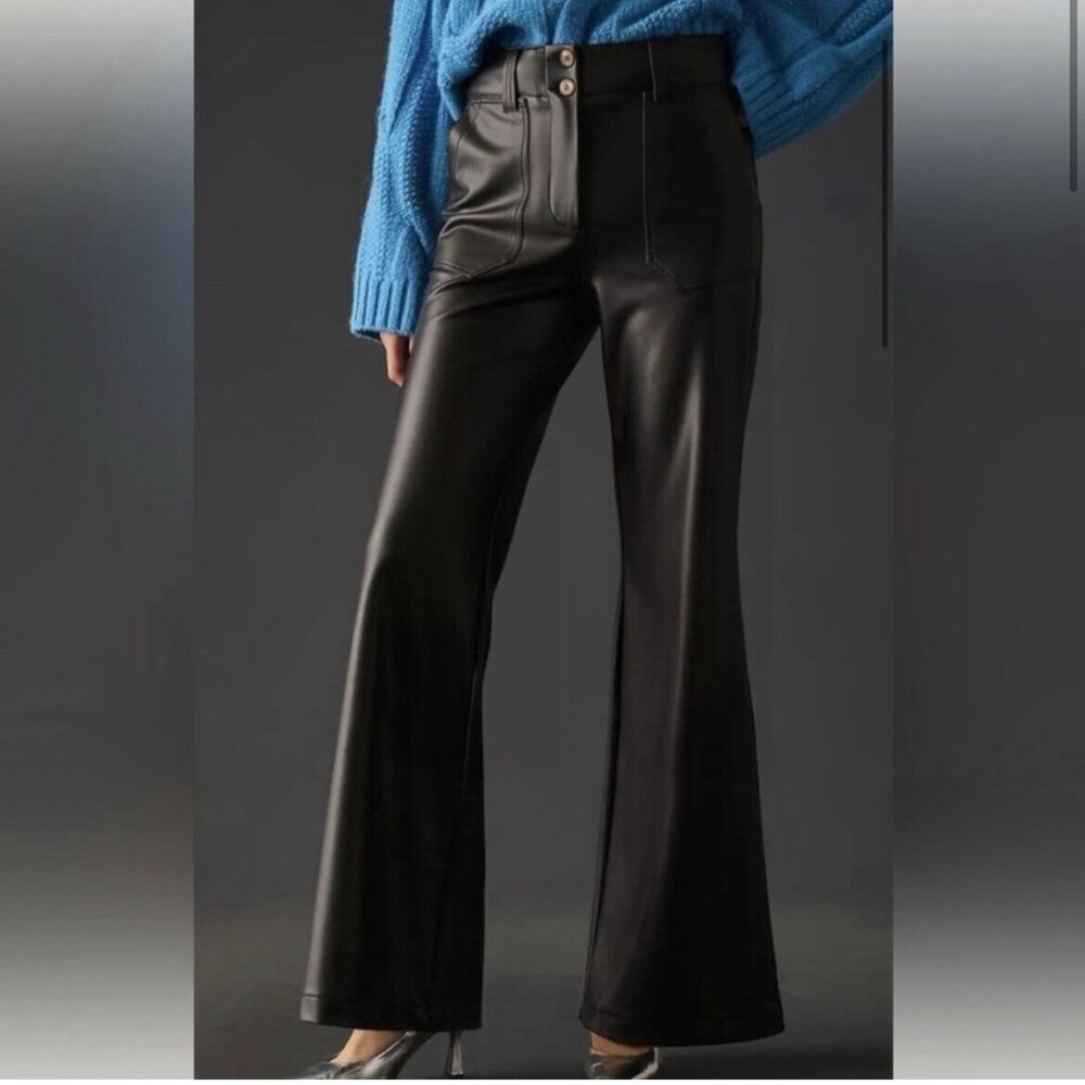 Anthropologie Maeve Naomi leather pants